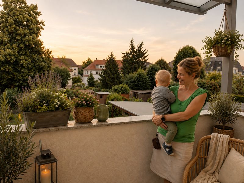 Großzügige 4-Zimmer-Etagenwohnung in Stadtvilla mit eigenem Garten – provisionsfrei